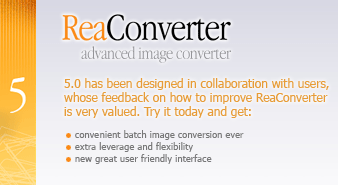 Download ReaConverter 5.0 today!