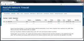 Click to view ReaSoft Network Firewall 3.0 screenshot